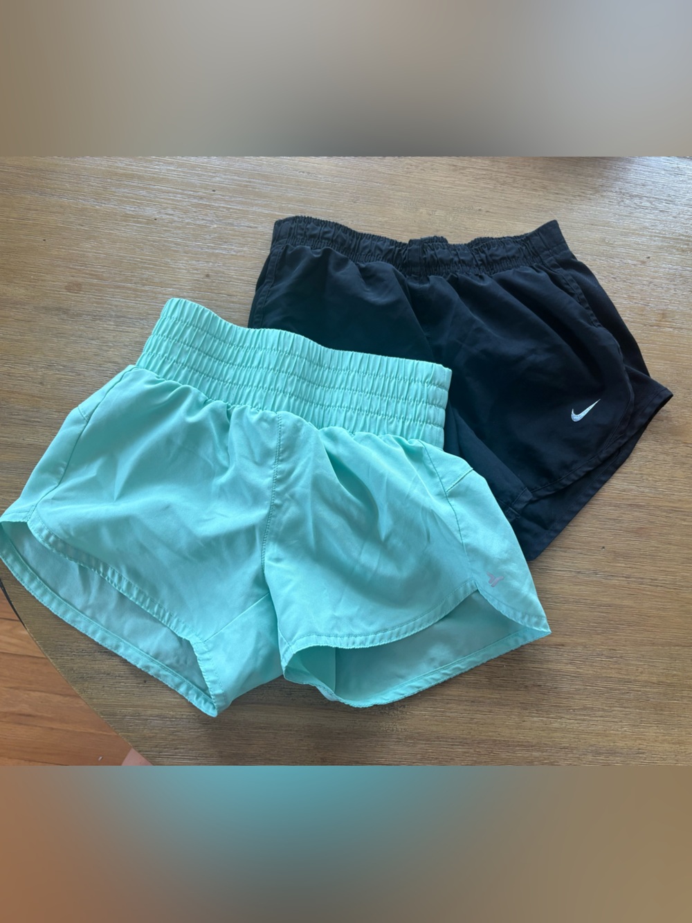 Nike Black & Mint Green Dri-FIT Athletic Shorts Bundle size S 6/7